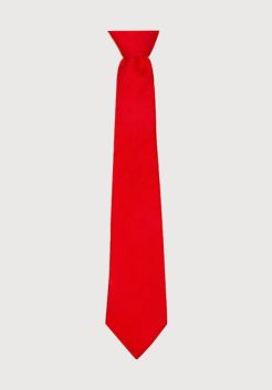 Tartan Tie Red