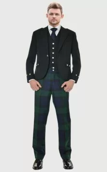 Tartan Trews Wedding Outfit Argyll