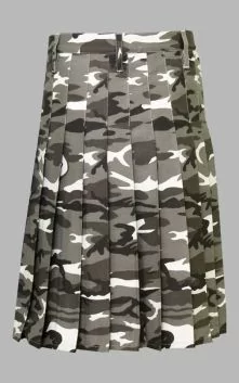 Urban Snow Camouflage Utility Kilt